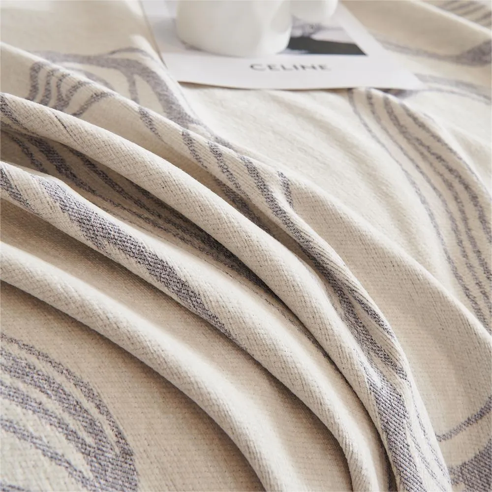 Abstract Ribbon Reversible Sofa/Couch Cover