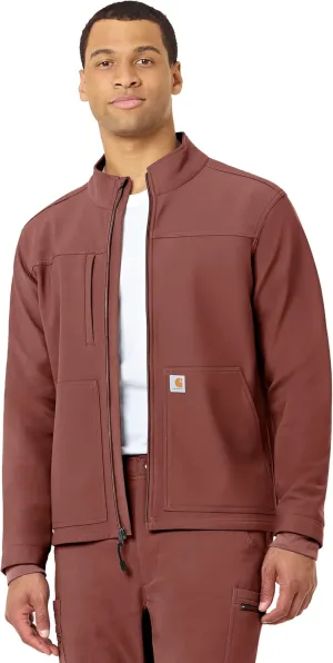 Carhartt Scrubs C80023 Men's Rugged Flex Modern Fit Bonded Fleece Jack