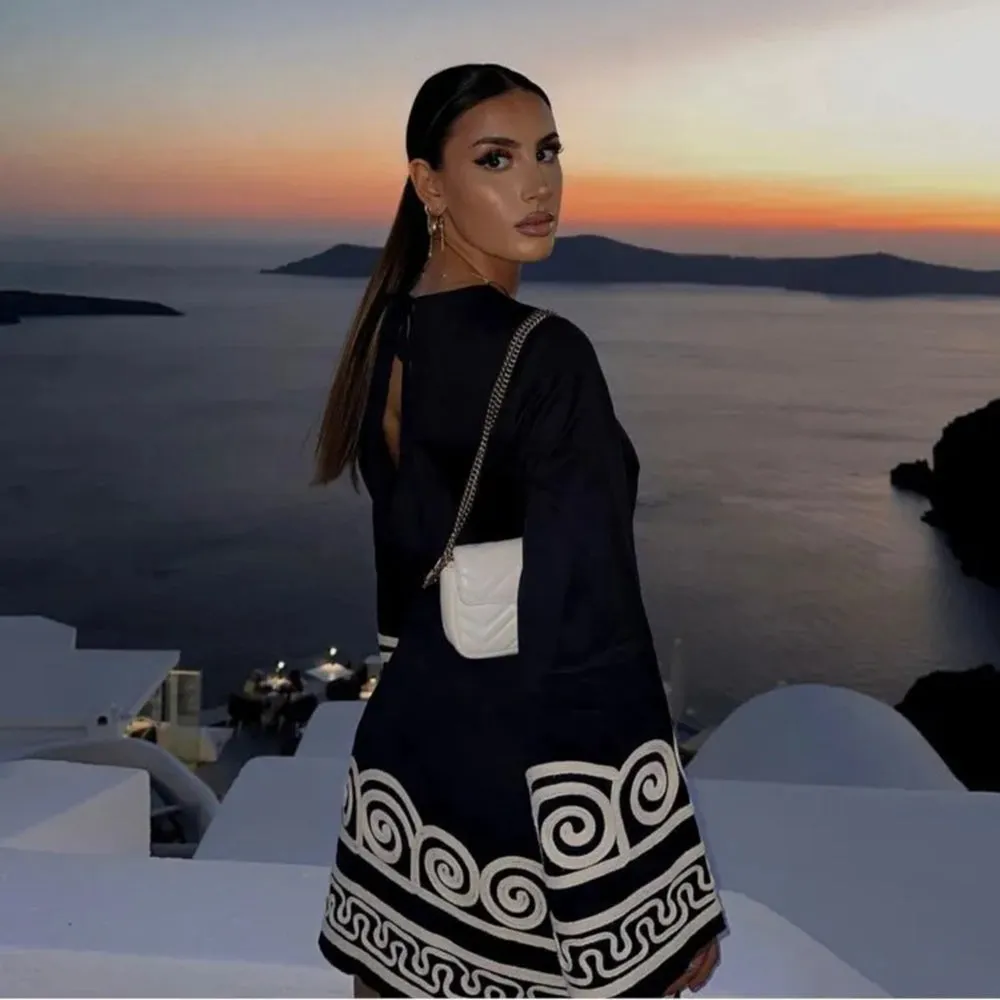 Leah Printed Dress