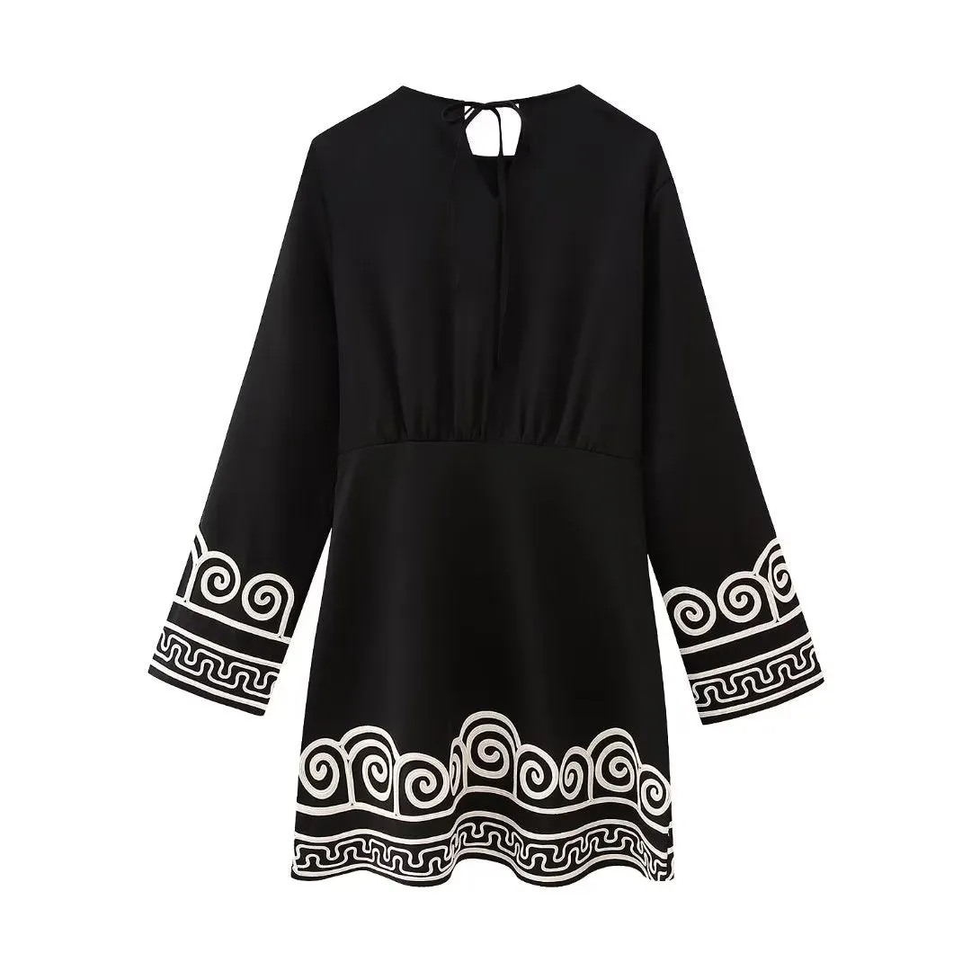 Leah Printed Dress
