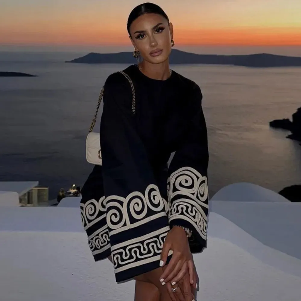 Leah Printed Dress