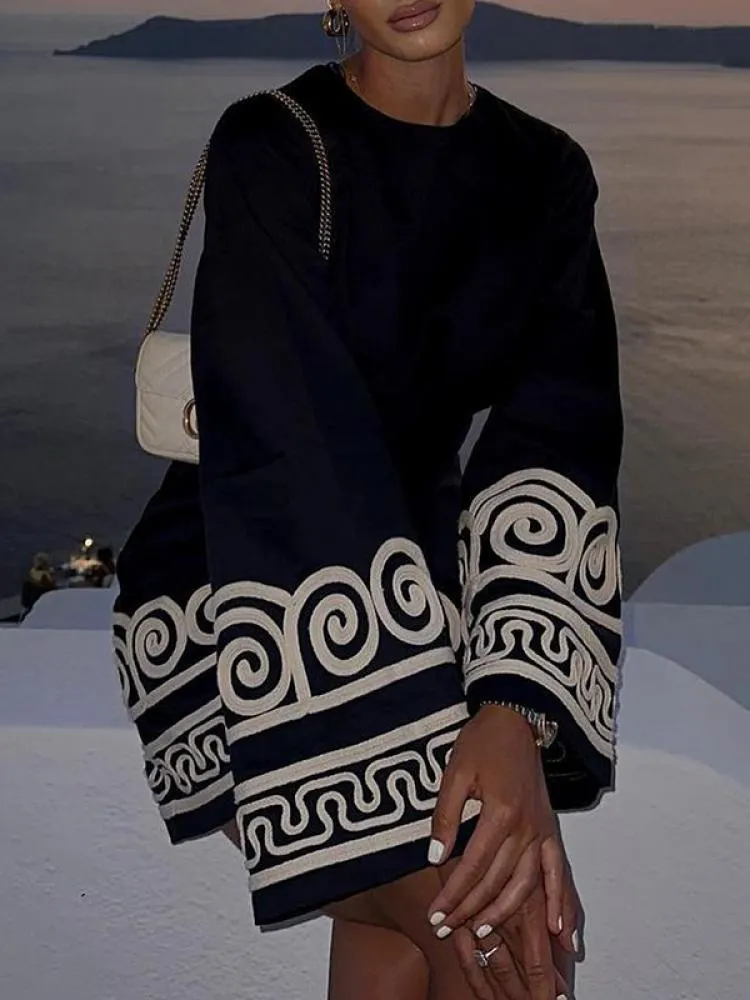 Leah Printed Dress