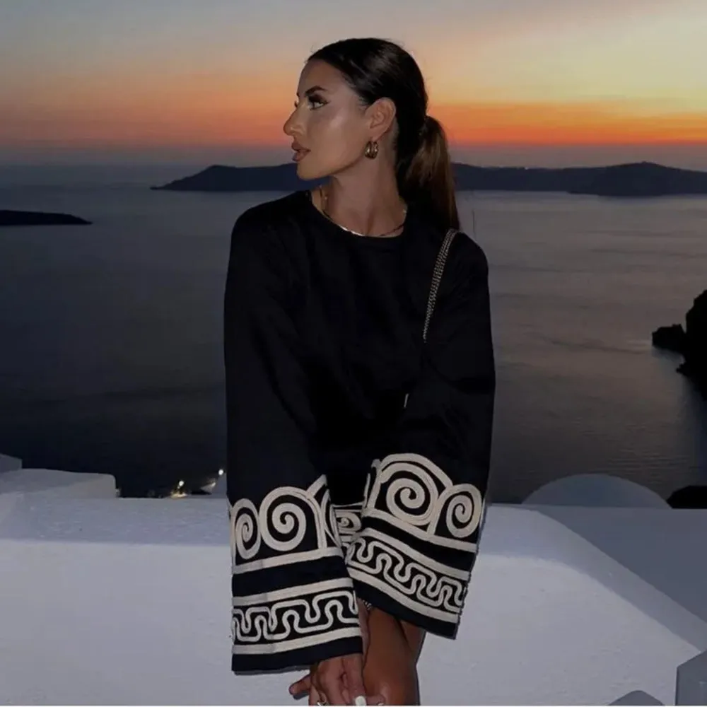 Leah Printed Dress