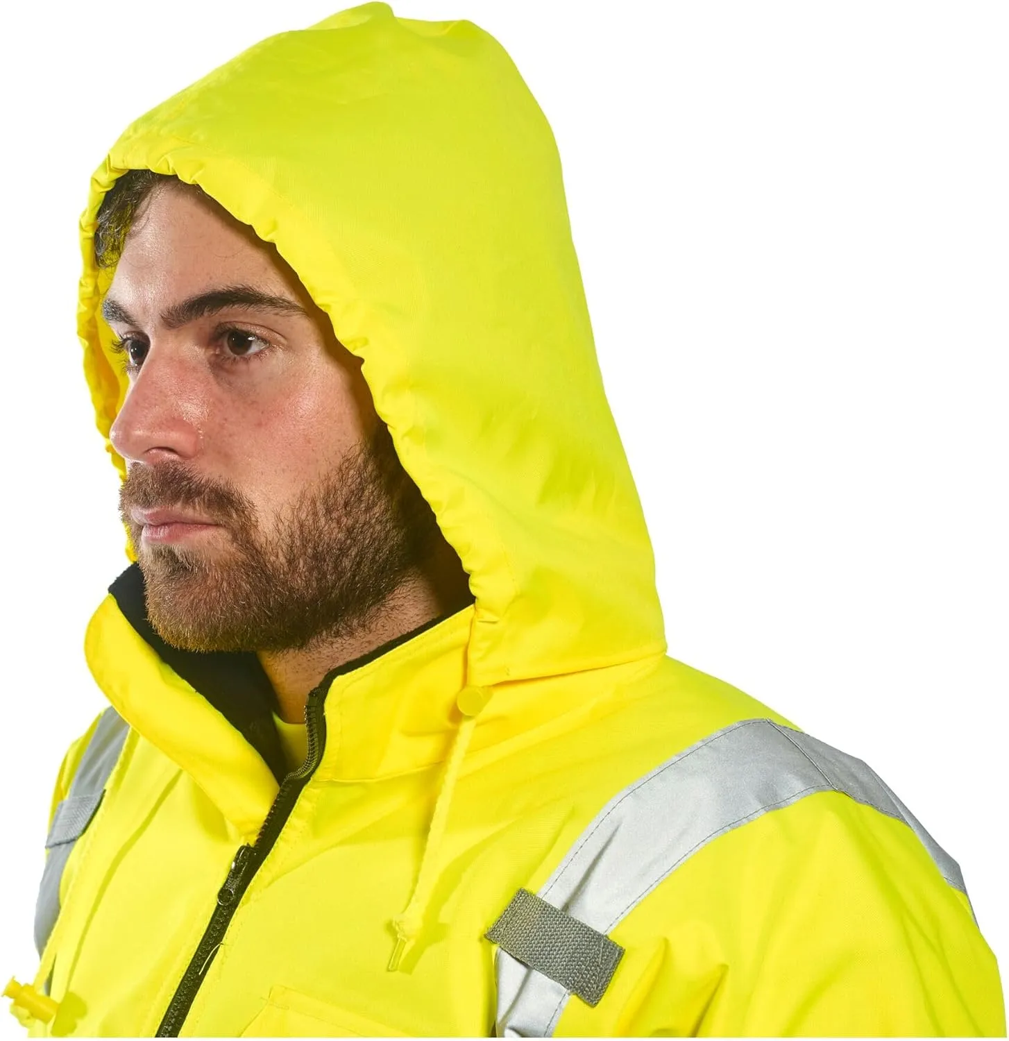 Portwest Men's Hi Vis Bomber Jacket