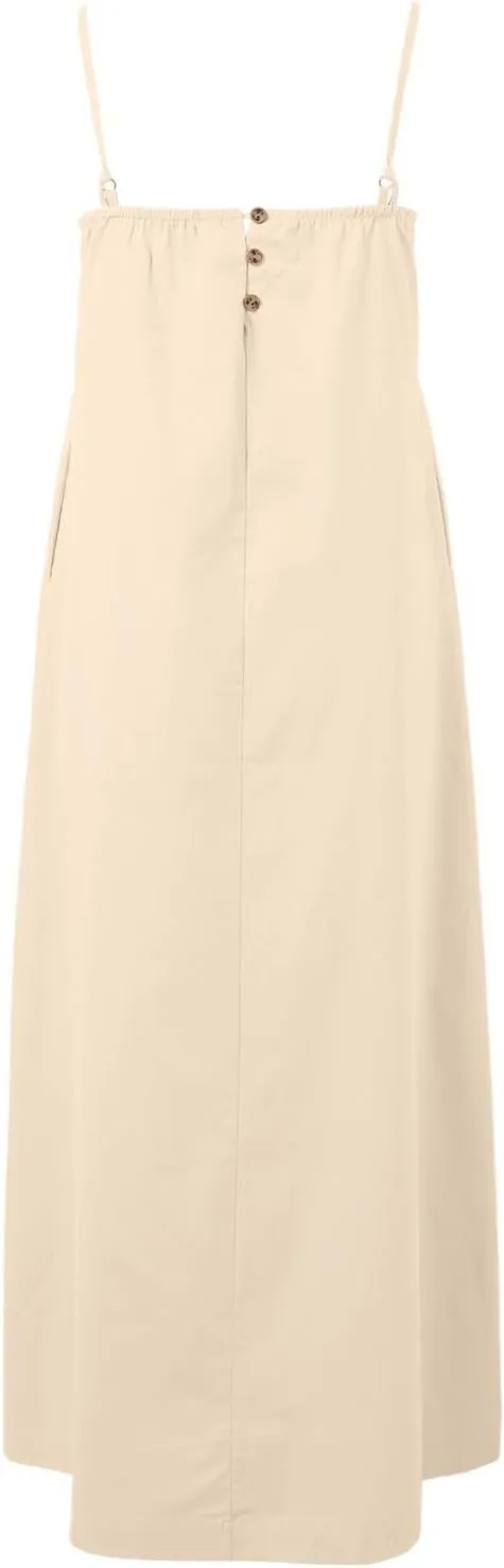 Women's Summer Maxi Dress Casual Loose Pockets Long Dress Short Sleeve Split Maxi Dresses